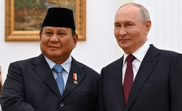 ซูเบียนโต ประธานาธิบดีอินโดนีเซีย พบปูติน ที่รัสเซีย หารือด้านพลังงาน