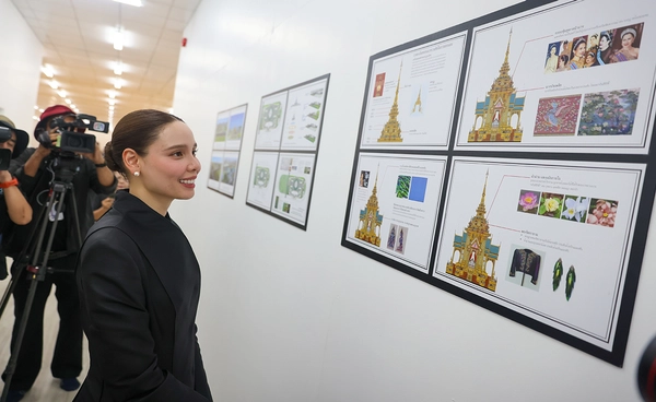 “ซาบีดา” ตรวจความคืบหน้าการขยายแบบ การก่อสร้างพระเมรุมาศและสิ่งปลูกสร้างประกอบ เนื่องในพระราชพิธีถวายพระเพลิงพระบรมศพ สมเด็จพระพันปีหลวง