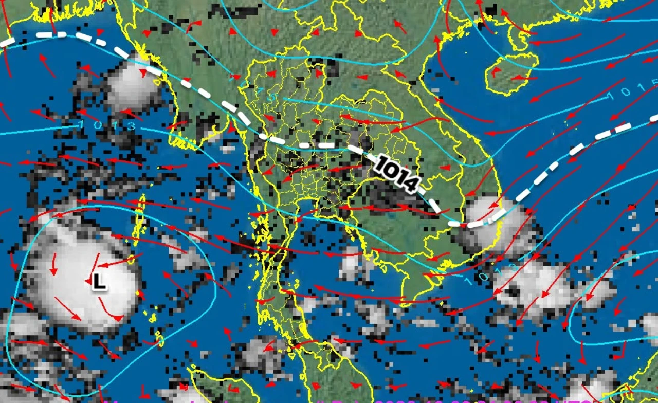 พยากรณ์อากาศวันนี้ 31 ต.ค.69 ภาคใต้ฝนหนักบางพื้นที่ 2-6 พ.ย.อากาศแปรปรวน ลมหนาวปกคลุมไทยตอนบน