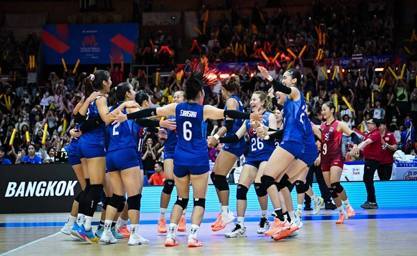 วอลเลย์บอลสาวไทย ปลดล็อกชัยชนะไล่อัด บัลแกเรีย 3 เซตรวด ในศึกเนชั่นส์ลีกฯ