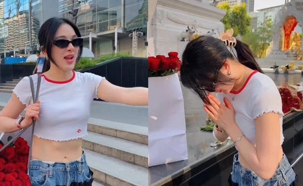 คนโสดฟังทางนี้!! "ปันปัน สุทัตตา" แชร์เคล็ดลับไหว้ "พระตรีมูรติ" ยังไงให้ได้แฟน