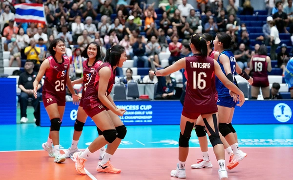 สาวไทย ยู-18 ไร้เทียมทาน! ผงาดคว้าแชมป์ "ปริ๊นเซสคัพ"  