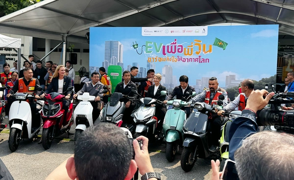 “EV เพื่อพี่วิน” ดันเช่ามอเตอร์ไซค์ EV เพื่อทางทำกินของวินมอเตอร์ไซค์ ทางเลือกใหม่ขนส่ง - สิ่งแวดล้อม กทม.