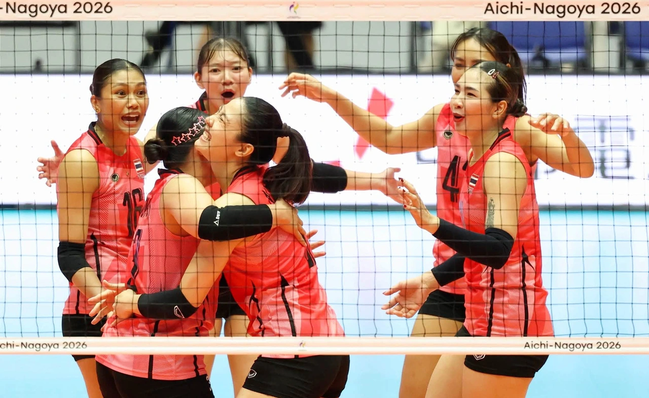 ตบสาวไทยสู้สุดใจ พ่าย จีน 2-3 เซต ลุ้นเหรียญทองแดงเอเชียนเกมส์ 2026
