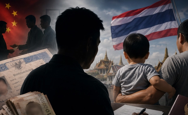 แกะรอยขบวนการ "พ่อไทย (ทิพย์)" ทลายเครือข่ายรับจ้างแจ้งเกิดเท็จให้ต่างด้าว