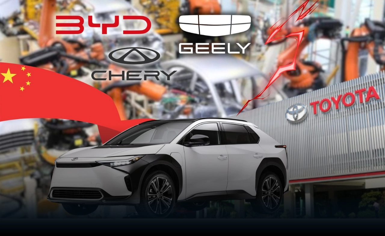 "Toyota" จ่อปฏิรูปใหญ่ในจีน รับศึก BYD–Geely–Chery