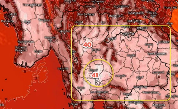 เตือน 25-31 มี.ค.  ทั่วไทยร้อนถึงร้อนจัด ทะลุ 41 องศาฯ 