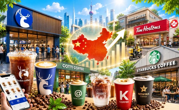 แบรนด์จีนยึดตลาดกาแฟ Luckin แซง Starbucks