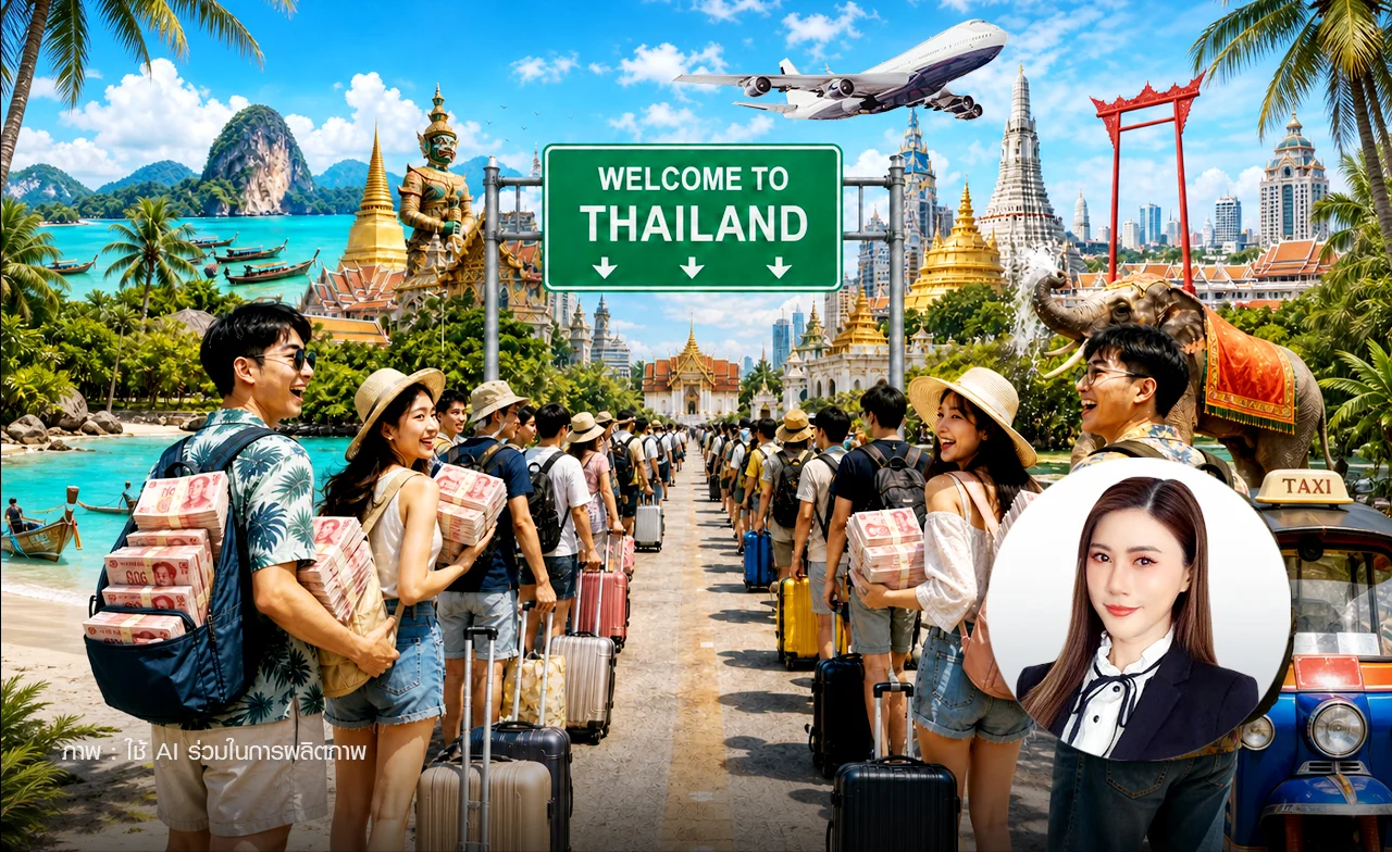 เปิดบ้านต้อนรับ "คนจีน" 250,000 คน เที่ยวไทย Golden Week เงินสะพัดหมื่นล้านบาท 