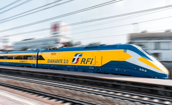 อิตาลีส่ง “รถไฟอัจฉริยะ” Diamante 2.0 วิ่งเร็ว 300 กม./ชม. ตรวจรางวิ่งด้วย AI