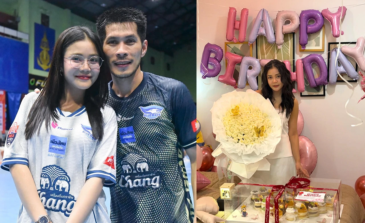"กัปตันช้าง" ทำเซอร์ไพรส์วันเกิด "ลำไย" พร้อมของขวัญชิ้นโต 