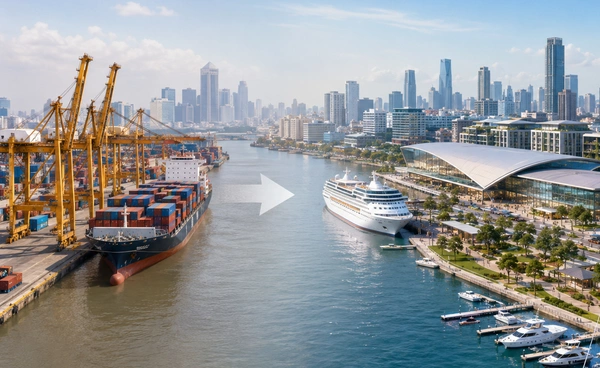 เปิดแผนใหม่ย้ายท่าเรือคลองเตย ปักหมุด 'สถานบันเทิงไร้กาสิโน' ริมเจ้าพระยา