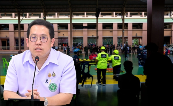 กราดยิงโรงเรียนย่านนนทบุรี สธ.อัปเดตอาการล่าสุด วิกฤต 9 ราย