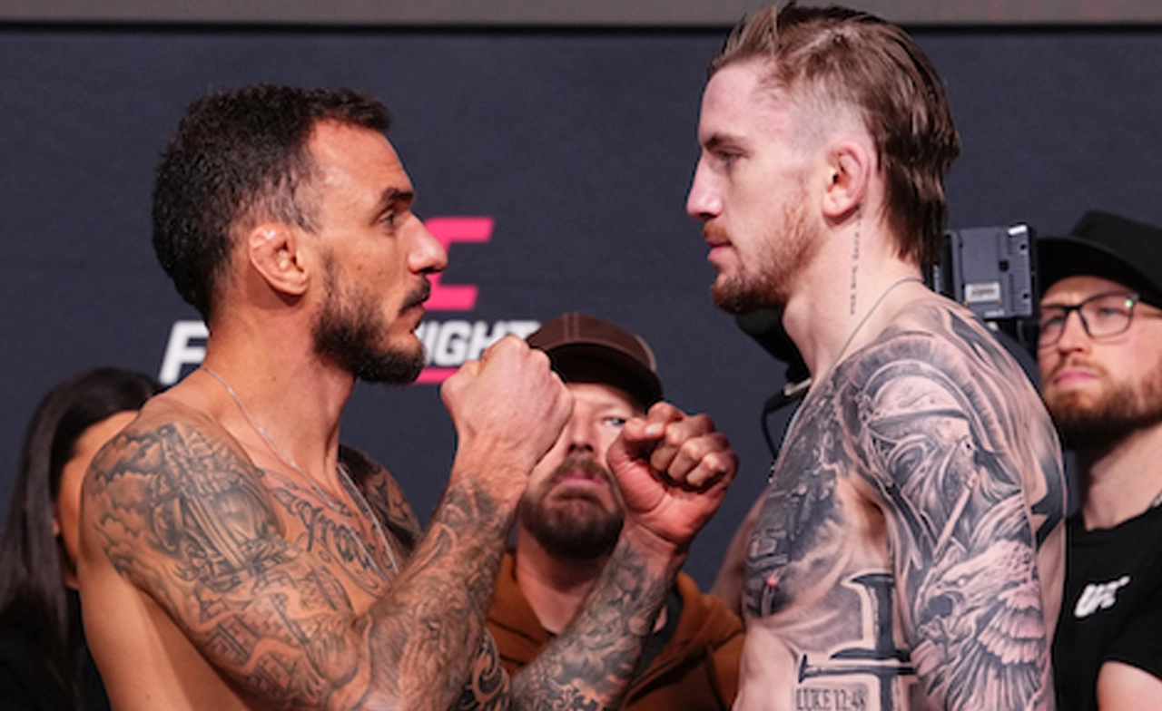 มอยกาโน-โนแลน ชั่งผ่านฉลุย พร้อมลุย UFC FIGHT NIGHT