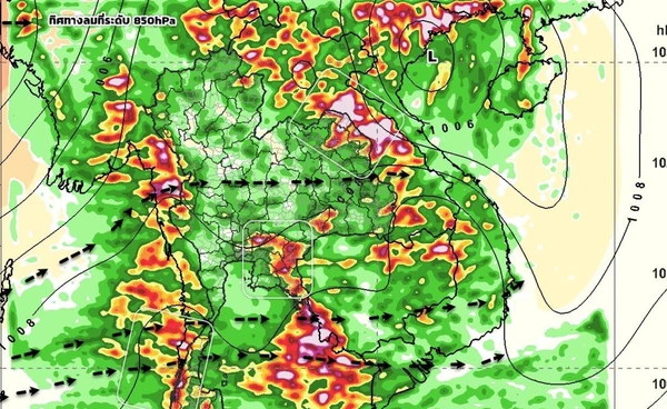 ฝนกำลังกลับมา! จับตา 21-31 ก.ค. มรสุมแรง เสี่ยงฝนหนักทั่วไทย