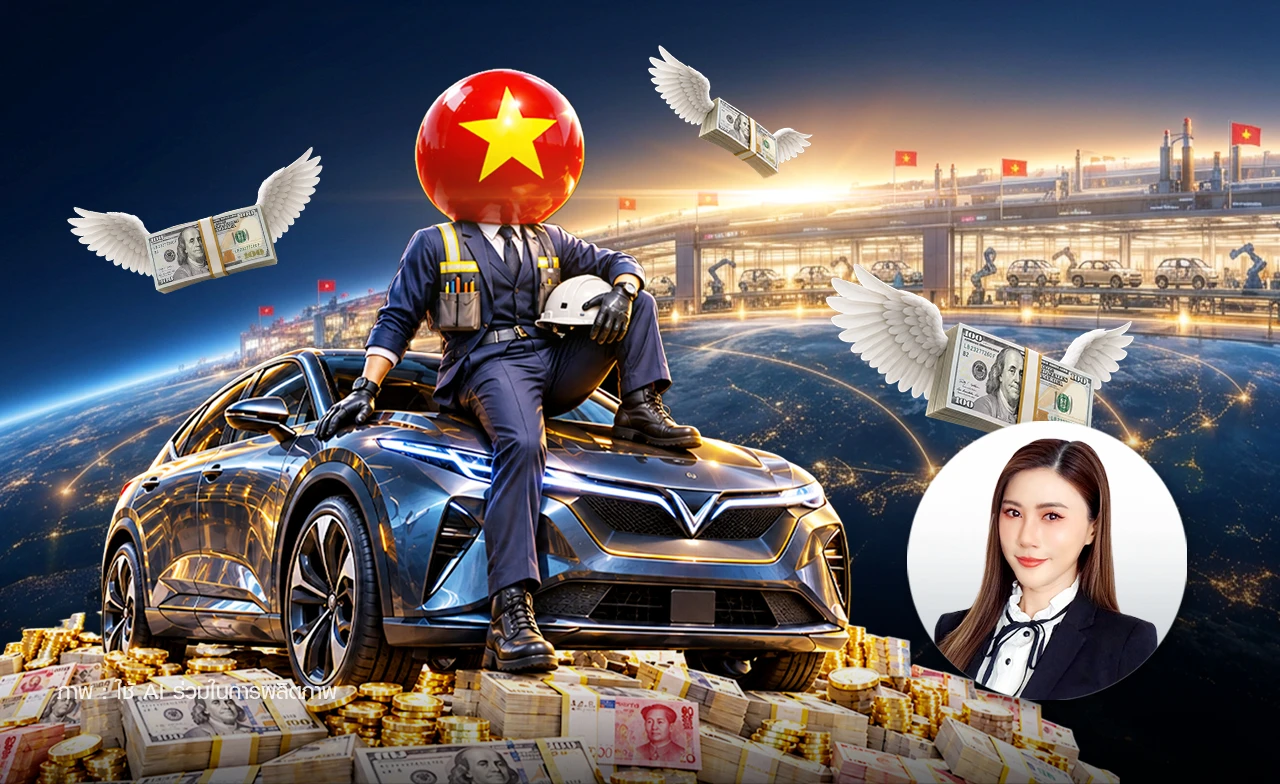 ไทยระวังให้ดี? "เวียดนาม" มาแรง ศึกโรงงานรถยนต์โลก! ขยายภาษี 0% ดูดเงินต่อ 5 ปี 