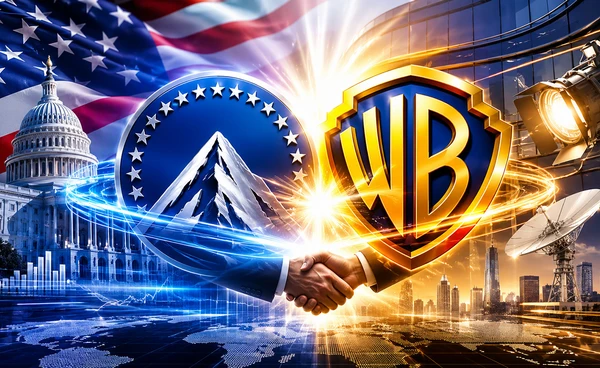 สหรัฐฯ ควบรวม Paramount ซื้อ Warner Bros. 