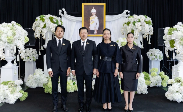“ศุภชัย เจียรวนนท์” นำครอบครัวร่วมแสดงความอาลัย สมเด็จพระเจ้าลูกเธอ เจ้าฟ้าพัชรกิติยาภาฯ