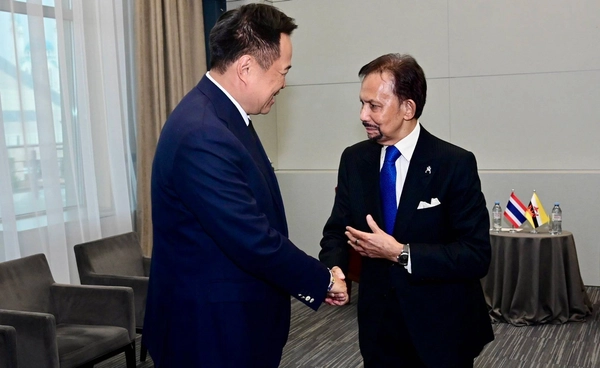 ไทย-บรูไนฯ เดินหน้าความร่วมมือเศรษฐกิจและความมั่นคง