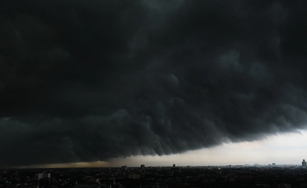 ฝนตกไหม? พยากรณ์อากาศ 7 วัน เช็กพิกัดฝนรายภาค ร่องมรสุมพาดผ่าน