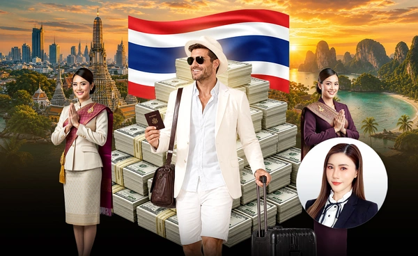 ไทยเนื้อหอม "เศรษฐีโลก" หอบเงินเข้าประเทศพุ่ง เมืองไหนมาแรง? ธุรกิจอะไรรองรับ? 