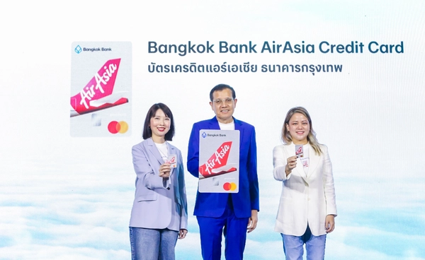 แบงก์กรุงเทพผนึกแอร์เอเชีย ปรับโฉมบัตรเครดิต ดึงนักเดินทาง