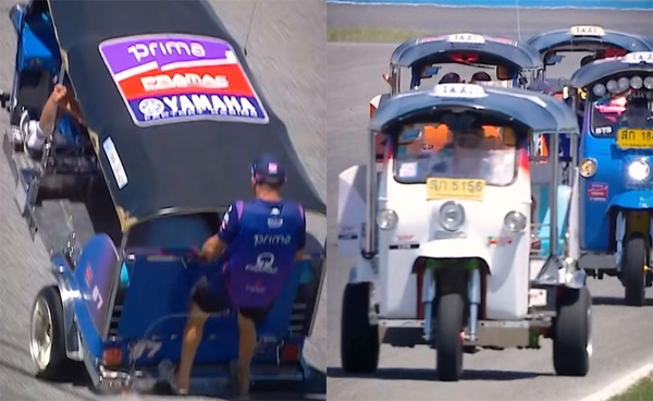 "ตุ๊กตุ๊กไทย" บุก MotoGP 2026 เปิดตัวสุดปั่น ไวรัล 3.6 ล้านวิว