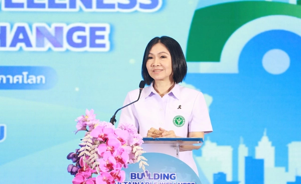 กรมอนามัย ชูแนวคิด "สุขภาวะยั่งยืน" ลดโลกร้อน ลดความเสี่ยงสุขภาพ 
