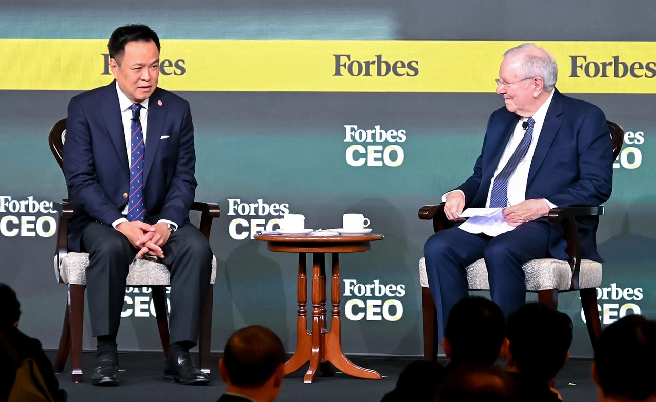 นายกฯ คุย Steve Forbes ชูศักยภาพไทยพร้อมเชื่อมโลก