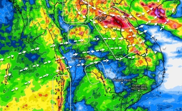 พยากรณ์อากาศวันนี้ 6 ส.ค.69 ร่องมรสุม-มรสุมแรง 6-9 ส.ค. ฝนถล่มหนัก 4 ภาค  เตือนระวังน้ำท่วม