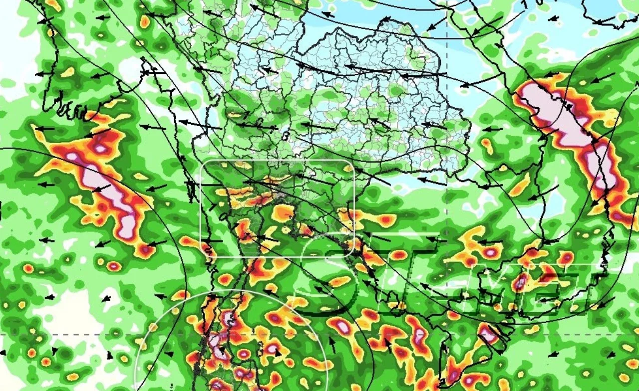 ฝนยังไม่จบ  ภาคใต้เสี่ยงท่วมที่สุด! ลุ้นเข้าฤดูหนาวหลัง 20 ต.ค.