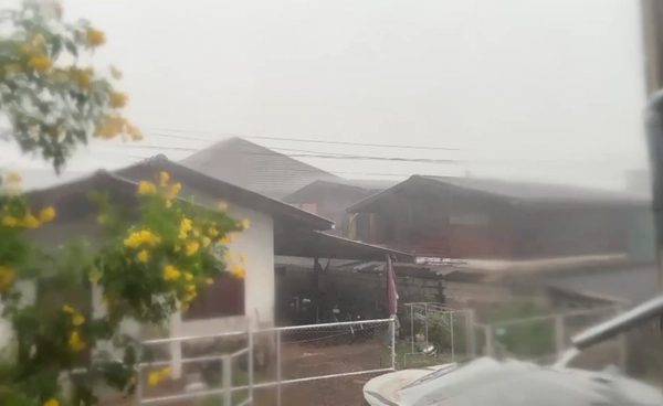 ลำปาง 5 อำเภอ ฝนกระหน่ำมาราธอนกลางดึก