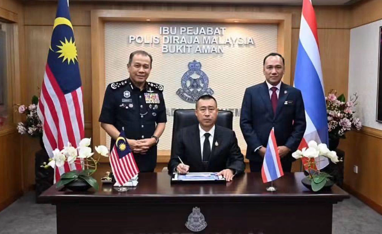 ตำรวจไทย–มาเลเซียกระชับความร่วมมือ สกัดยาเสพติดข้ามแดน