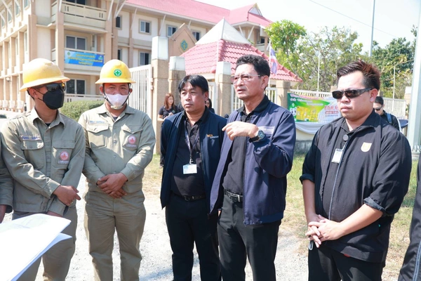 รูป-MEA ลงพื้นที่ กกต. สมุทรปราการ ยกระดับระบบไฟฟ้าขั้นสูงสุดรองรับการเลือกตั้ง-12