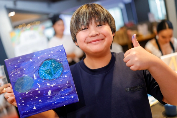 รูป-ทรูคอฟฟี่–ทรูปลูกปัญญา ผนึก Artstory จัดกิจกรรม Workshop ฮีลใจกับศิลปินออทิสติก-6