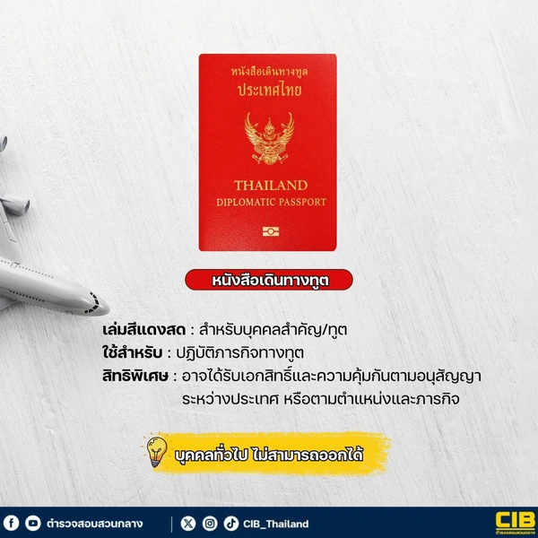 รูป-พาสปอร์ต แต่ละสีต่างกันอย่างไร? เปิดข้อมูลหนังสือเดินทางไทยที่บางคนยังไม่รู้-5