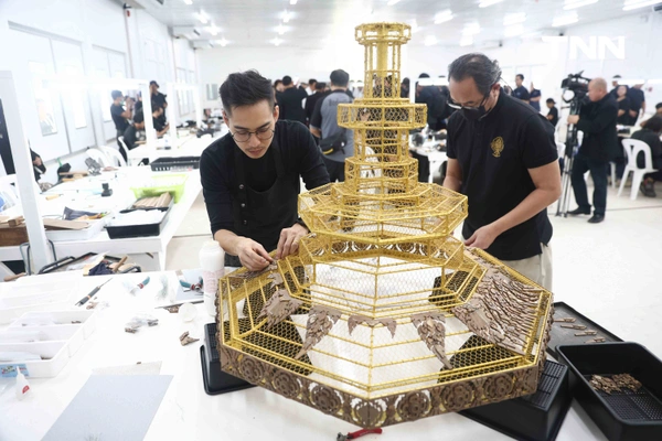 รูป-นายกรัฐมนตรี ติดตามความคืบหน้าการจัดสร้างพระเมรุมาศฯ ในการพระราชพิธีถวายพระเพลิงพระบรมศพ “สมเด็จพระพันปีหลวง”-7