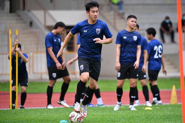 ทีมชาติไทยลงฝึกซ้อมครั้งแรกที่สิงคโปร์ก่อนประเดิม 'ซูซูกิคัพ' ดวลติมอร์ฯ