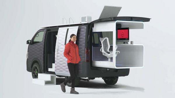 สบาย ๆ กับไอเดียรถตู้ Nissan ที่ออกแบบเพื่อการ Work from home!