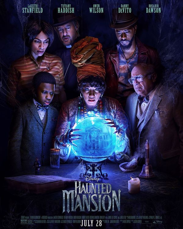  วายร้าย Disney เดินพรมแดง Haunted Mansion แทนนักแสดง หลังประท้วงหยุดงาน (มีคลิป) 