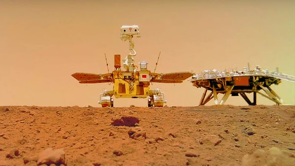 เผยใต้พื้นผิวดาวอังคารด้วยเรดาร์ของรถโรเวอร์ “Zhurong” 