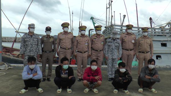 เรือประมงเวียดนาม รุกล้ำน่านน้ำไทย พุ่งชนเรือตรวจการณ์