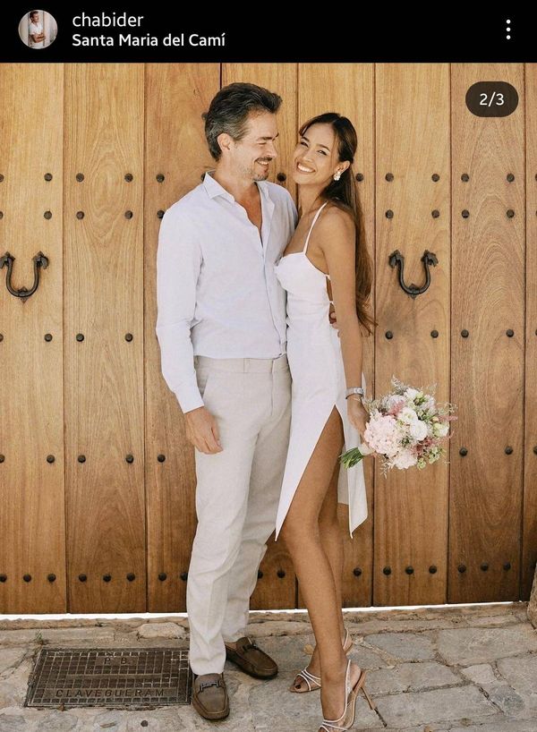 เมญ่า ควงสามีชาวสเปนจัดงานแต่งงานเล็กๆ เพื่อเริ่มต้นการใช้ชีวิตคู่