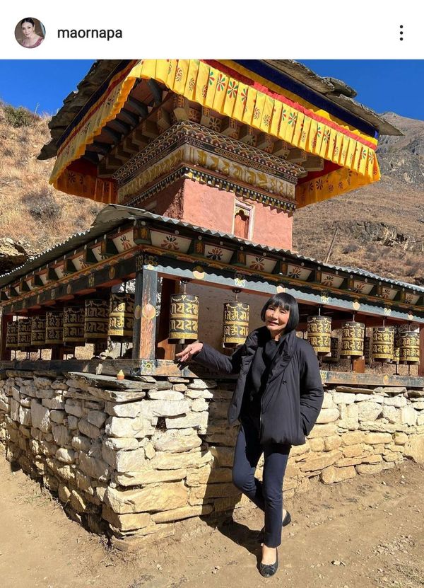 ม้า อรนภา บินลัดฟ้าเที่ยวพักผ่อนที่ประเทศภูฏาน ขอพรให้สิ่งชั่วร้ายออกไปจากชีวิต