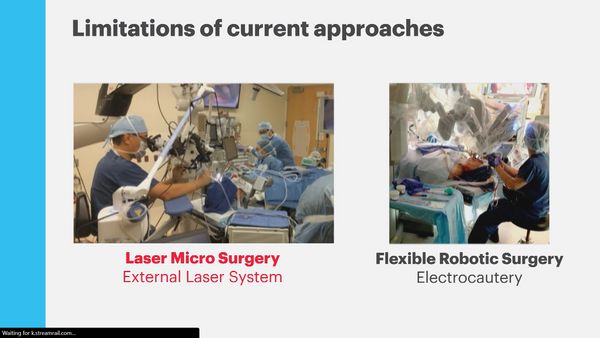 ทีมวิศวกร Harvard Wyss Institute พัฒนาหุ่นยนต์เลเซอร์ช่วยผ่าตัด!