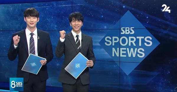 เซอร์ไพร้สสสส์!! อีซึงกิ โผล่เป็นผู้ประกาศข่าวกีฬาช่อง SBS (มีคลิป)