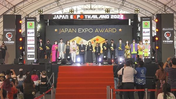 คนบันเทิงตบเท้ารับรางวัลในงาน JAPAN EXPO THAILAND 2022  (มีคลิป) 