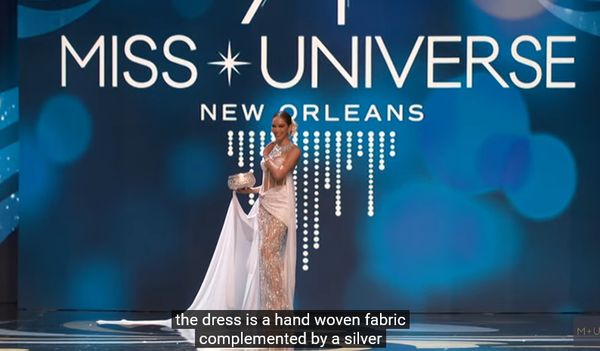 ประมวลภาพ แอนนา เสือ เปิดที่มาชุดราตรี รอบพรีลิมฯ Miss Universe 2022