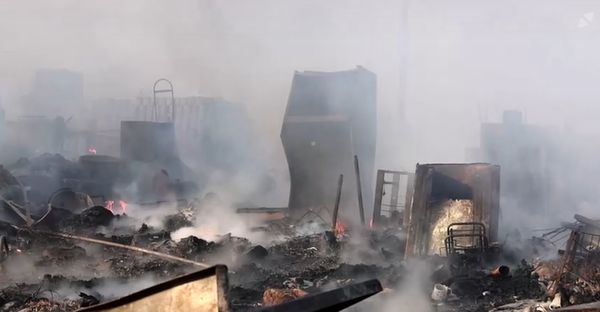 ไฟไหม้สลัมกรุงโซล บ้านถูกเผาวอด 60 หลัง อพยพคนหลายร้อย!