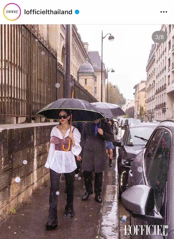 'ชมพู่ อารยา’ ปะทะ ‘aespa’!! ฮอตทะลุฝนฟ้าร่วมชมแฟชั่นโชว์ที่ปารีส